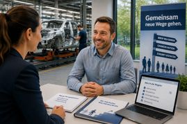 Während Unternehmen in der Automobilindustrie Stellen abbauen, werden in anderen Bereichen Fachkräfte gesucht.